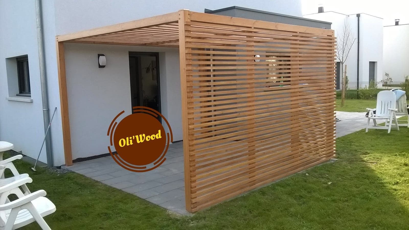 Abri contemporain avec claustra
